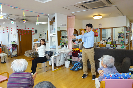 介護施設、サービス付き高齢者向け住宅の企画、運営サポート、健康の保持増進活動